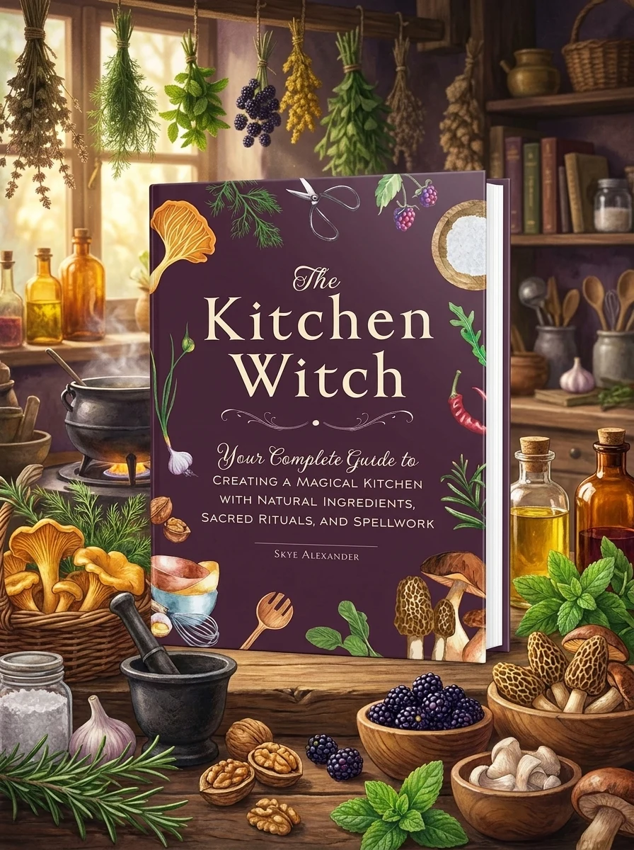 The Kitchen Witch: Your Complete Guide to Creating a Magical Kitchen with Natural Ingredients, Sacred Rituals, and Spellwork