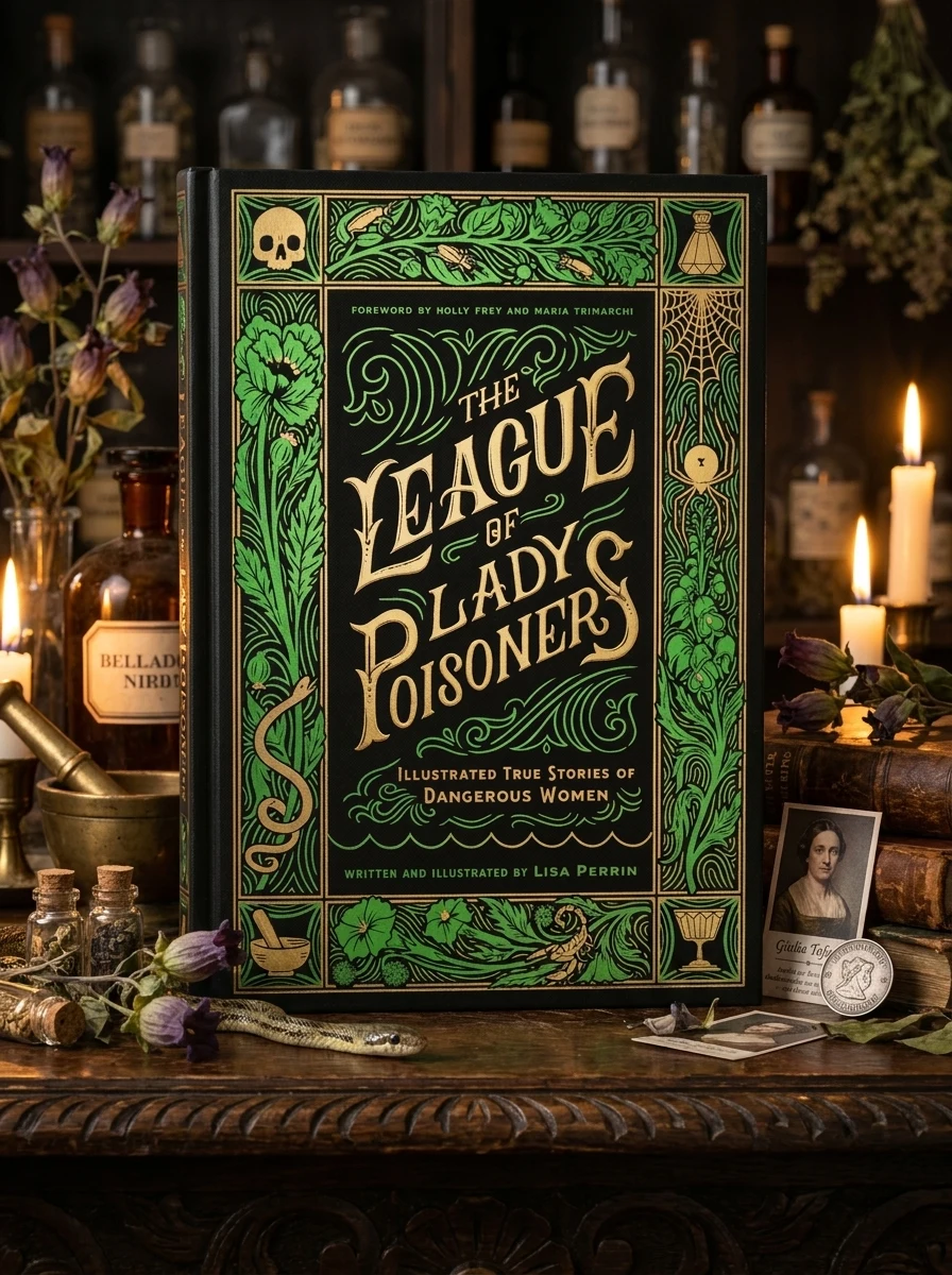 The League of Lady Poisoners: Illustrated True Stories of Dangerous Women