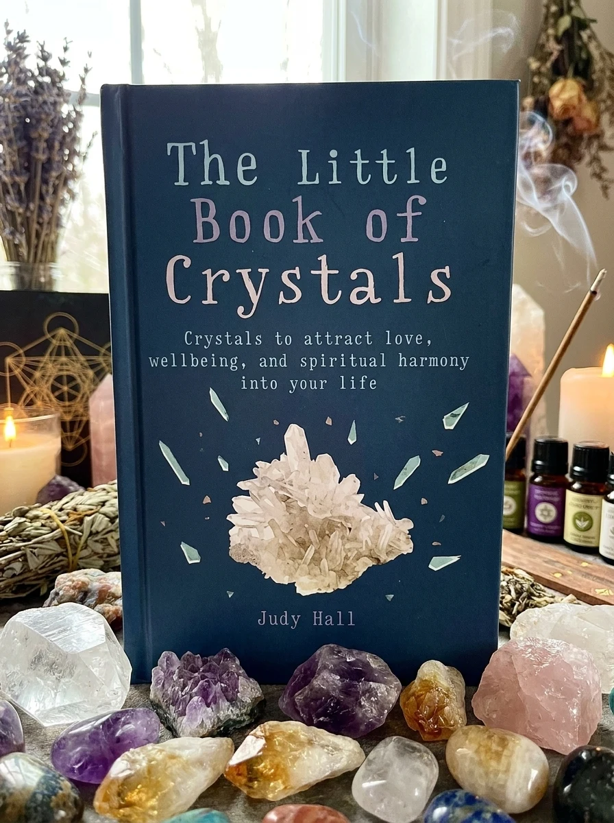 The Little Book of Crystals: Crystals to Attract Love, Wellbeing and Spiritual Harmony Into Your Life Hall, Judy