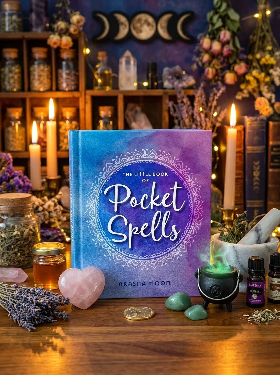 The Little Book of Pocket Spells: Everyday Magic for the Modern Witch (Revised) Moon, Akasha