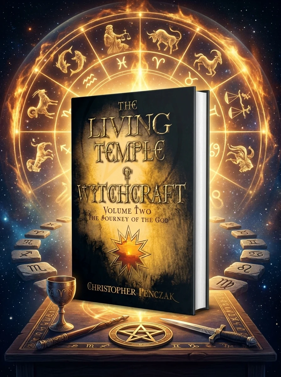 The Living Temple of Witchcraft Volume Two: The Journey of the God Penczak, Christopher