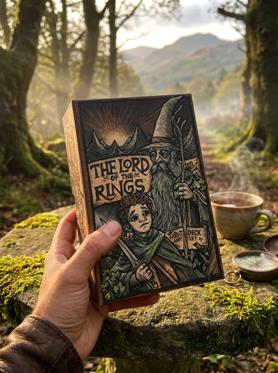 The Lord of the Rings(tm) Tarot Deck and Guide Gift Set — photo 2