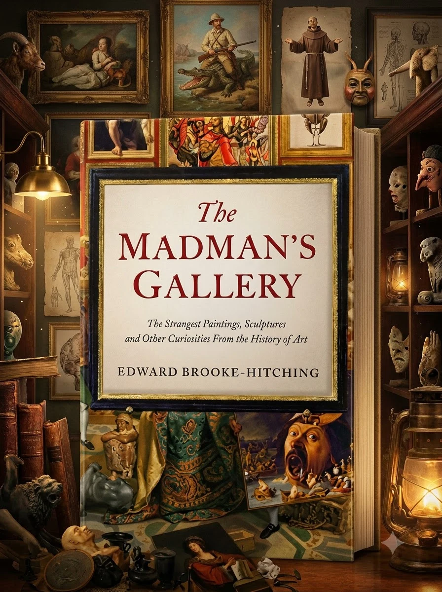 The Madman's Gallery: The Strangest Paintings, Sculptures and Other Curiosities from the History of Art Brooke-Hitching, Edward