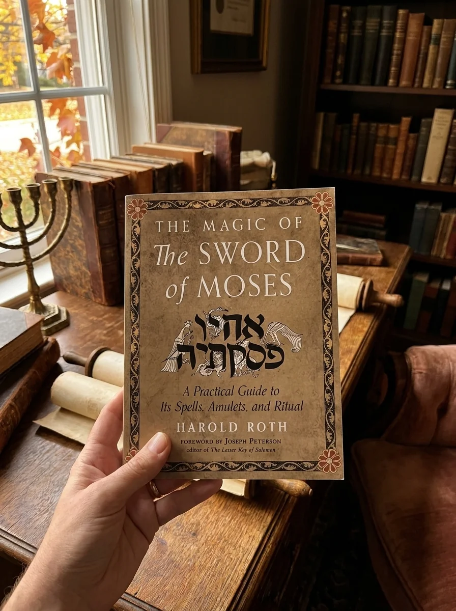 The Magic of the Sword of Moses: A Practical Guide to Its Spells, Amulets, and Ritual Roth, Harold — photo 2