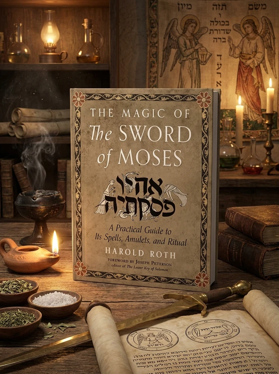 The Magic of the Sword of Moses: A Practical Guide to Its Spells, Amulets, and Ritual Roth, Harold
