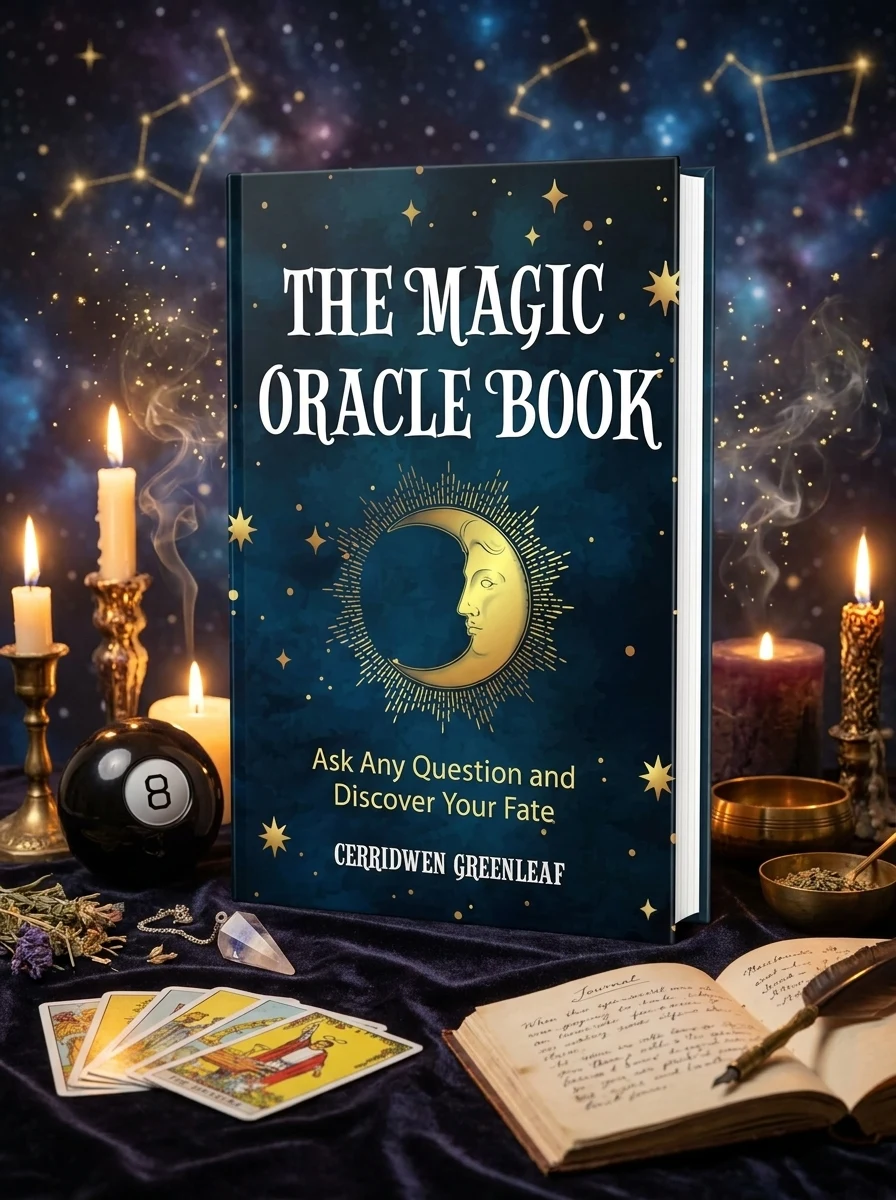 The Magic Oracle Book: Ask Any Question and Discover Your Fate (Divination, Fortunetelling, Finding Your Fate, Fans of Oracle Cards)