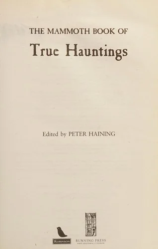 The Mammoth Book of True Hauntings (UK) — photo 3
