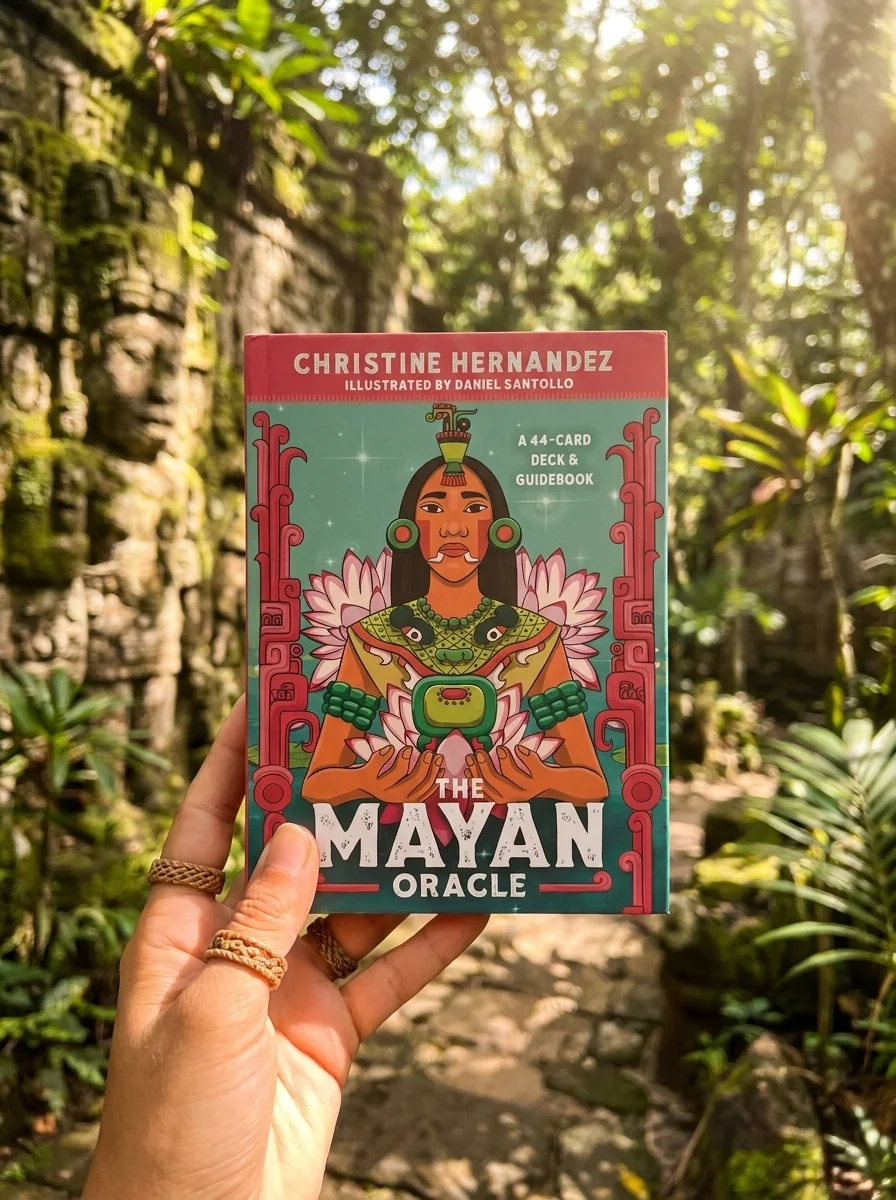 The Mayan Oracle: A 47-Card Deck & Guidebook — photo 2