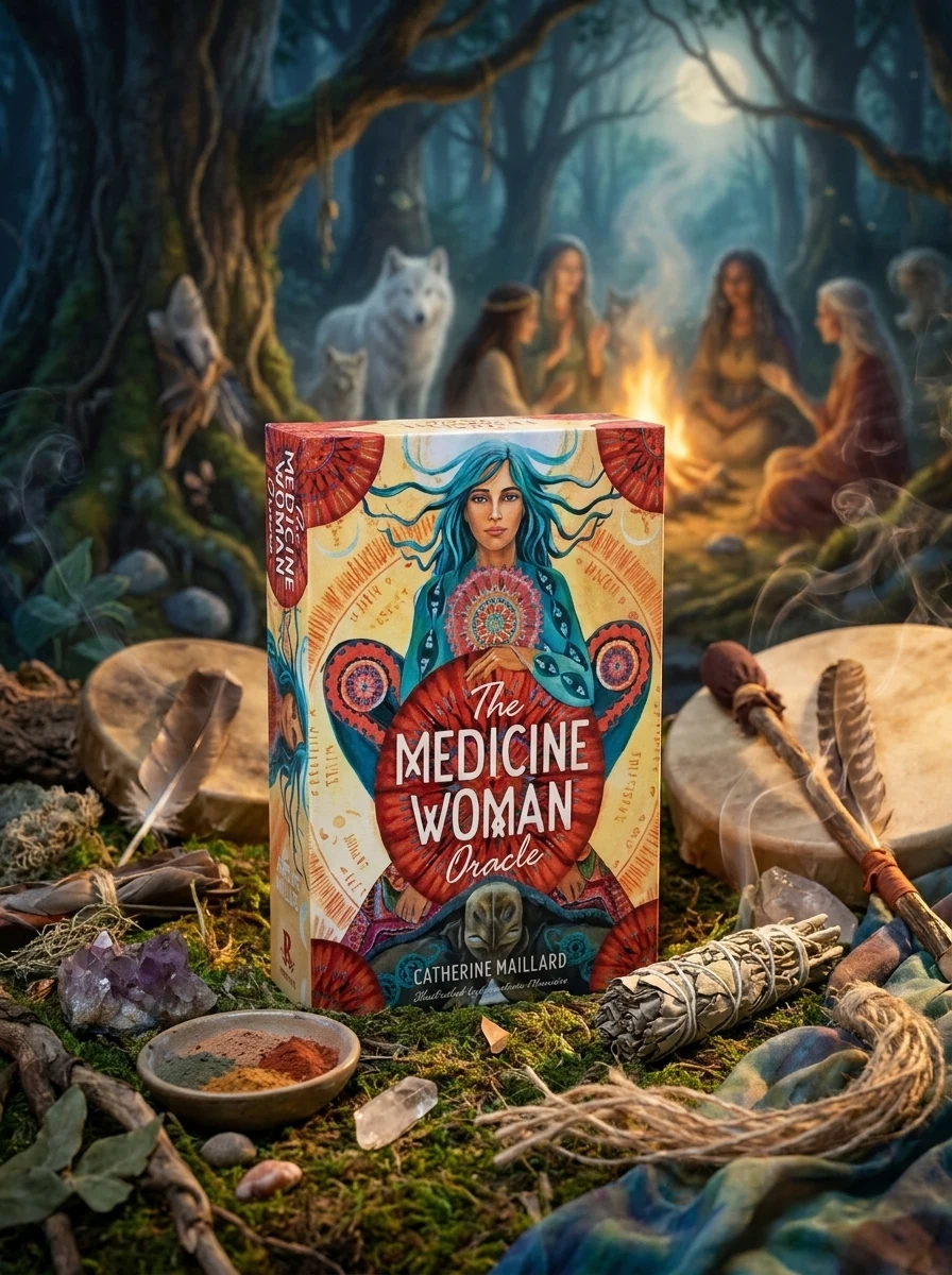 The Medicine Woman Oracle: Discover the Archetypes of the Divine Feminine by Maillard, Catherine
