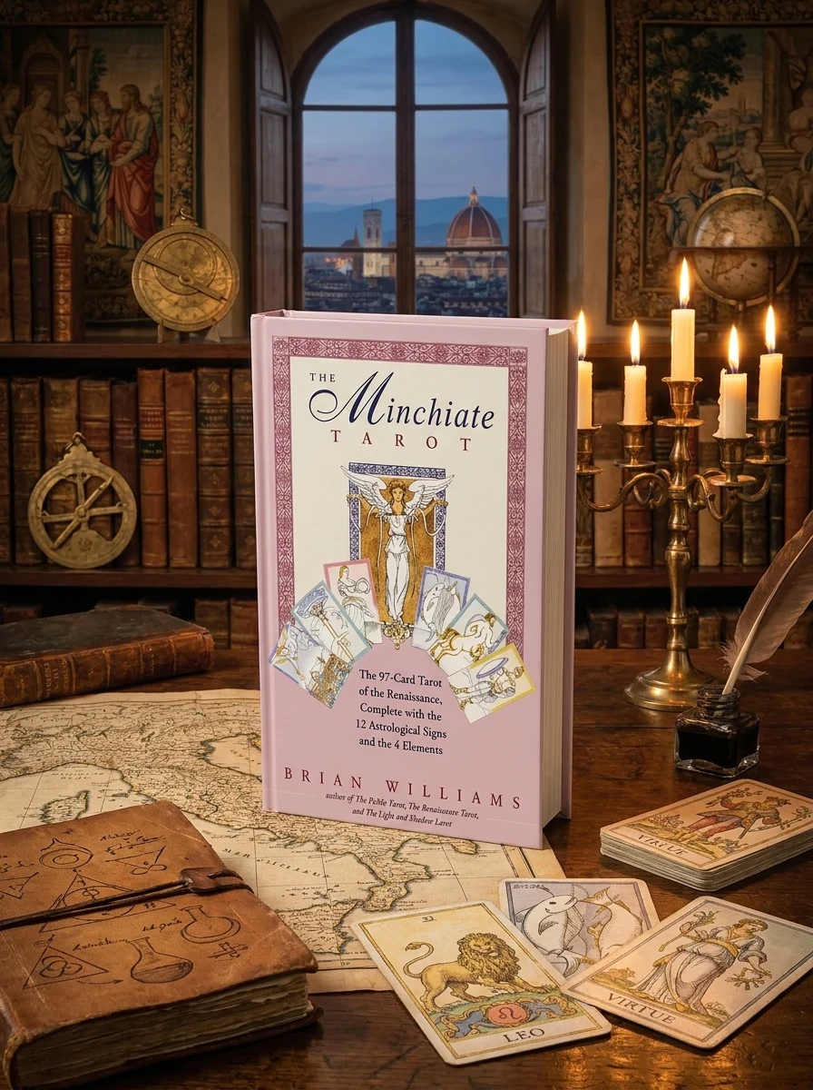 The Minchiate Tarot: The 97-Card Tarot of the Renaissance Complete with the 12 Astrological Signs and the 4 Elements [With Tarot Cards]