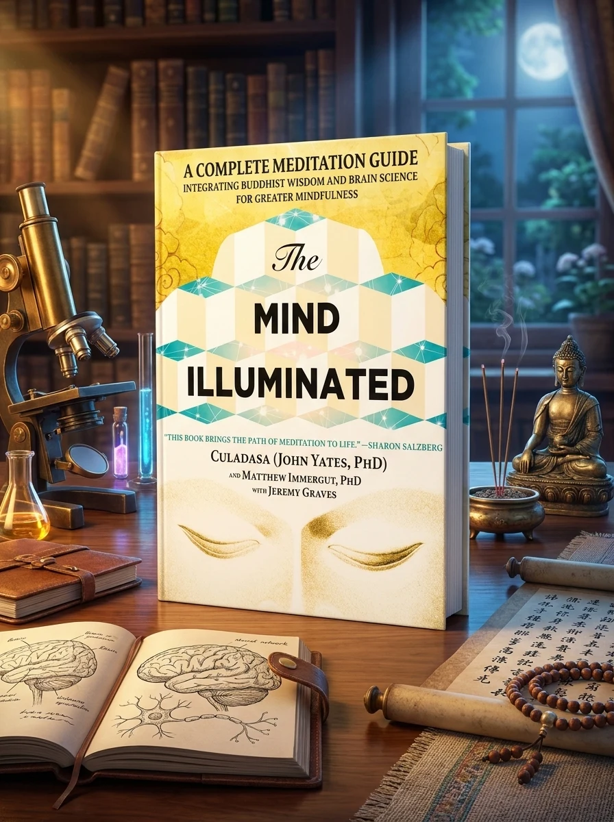 The Mind Illuminated: A Complete Meditation Guide Integrating Buddhist Wisdom and Brain Science for Greater Mindfulness by Yates, John