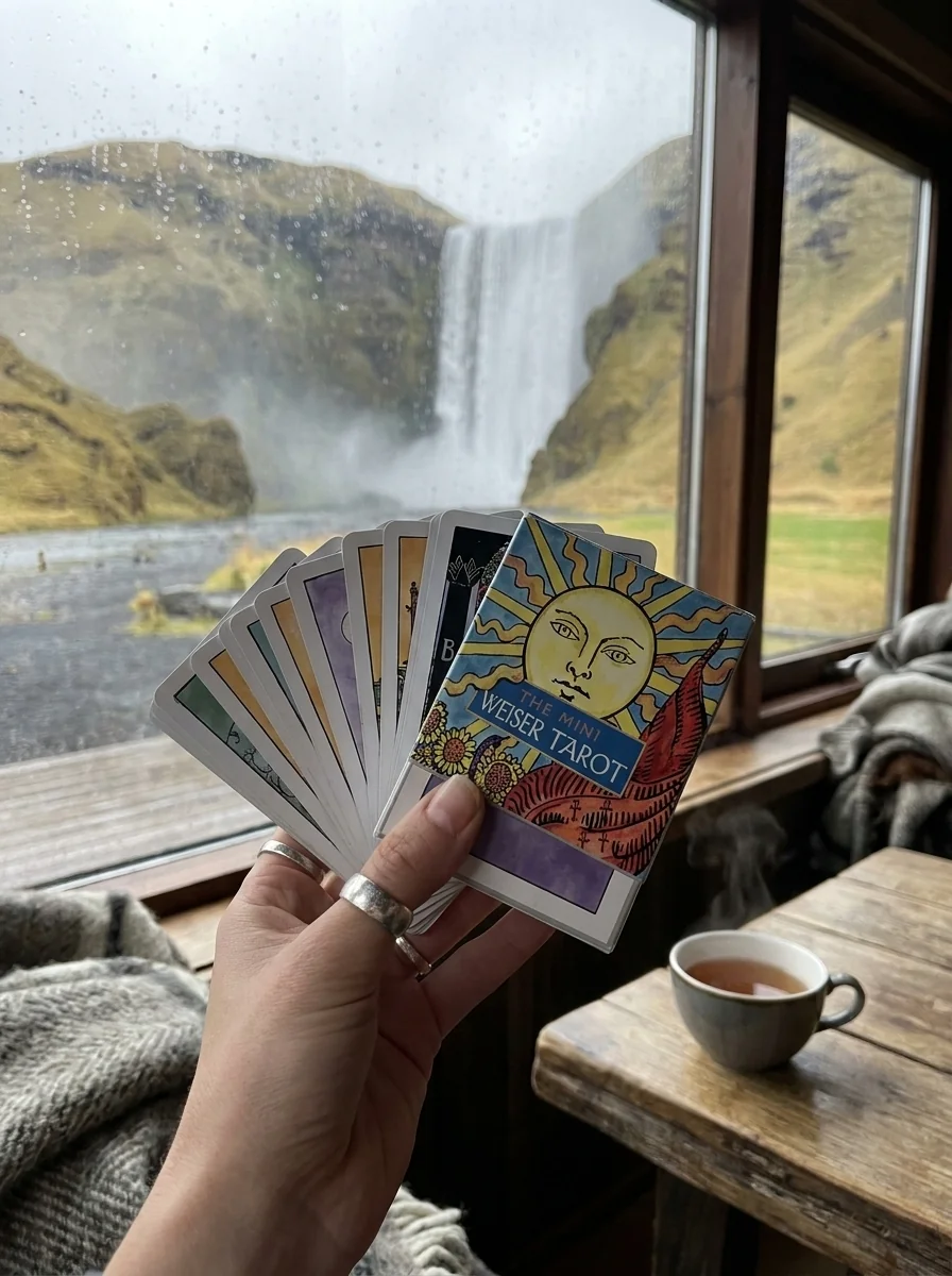 The Mini Weiser Tarot: A Miniature Edition of the Classic 1909 Waite-Smith Deck (78 Full-Color Cards) Waite, Arthur Edward — photo 2
