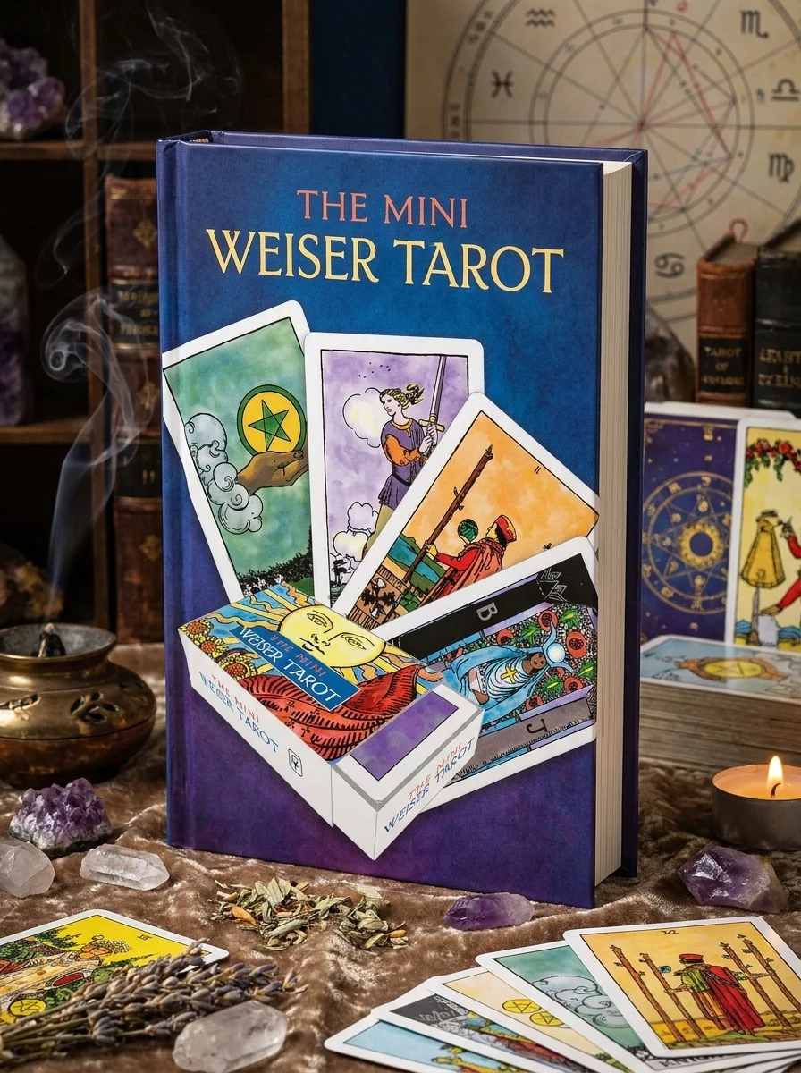 The Mini Weiser Tarot: A Miniature Edition of the Classic 1909 Waite-Smith Deck (78 Full-Color Cards) Waite, Arthur Edward