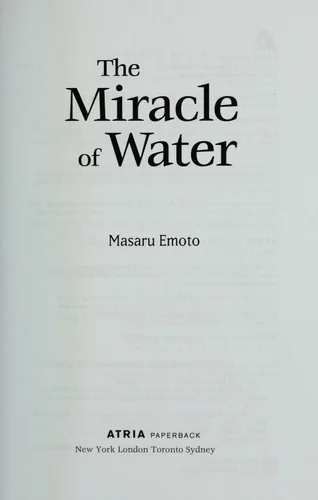 The Miracle of Water