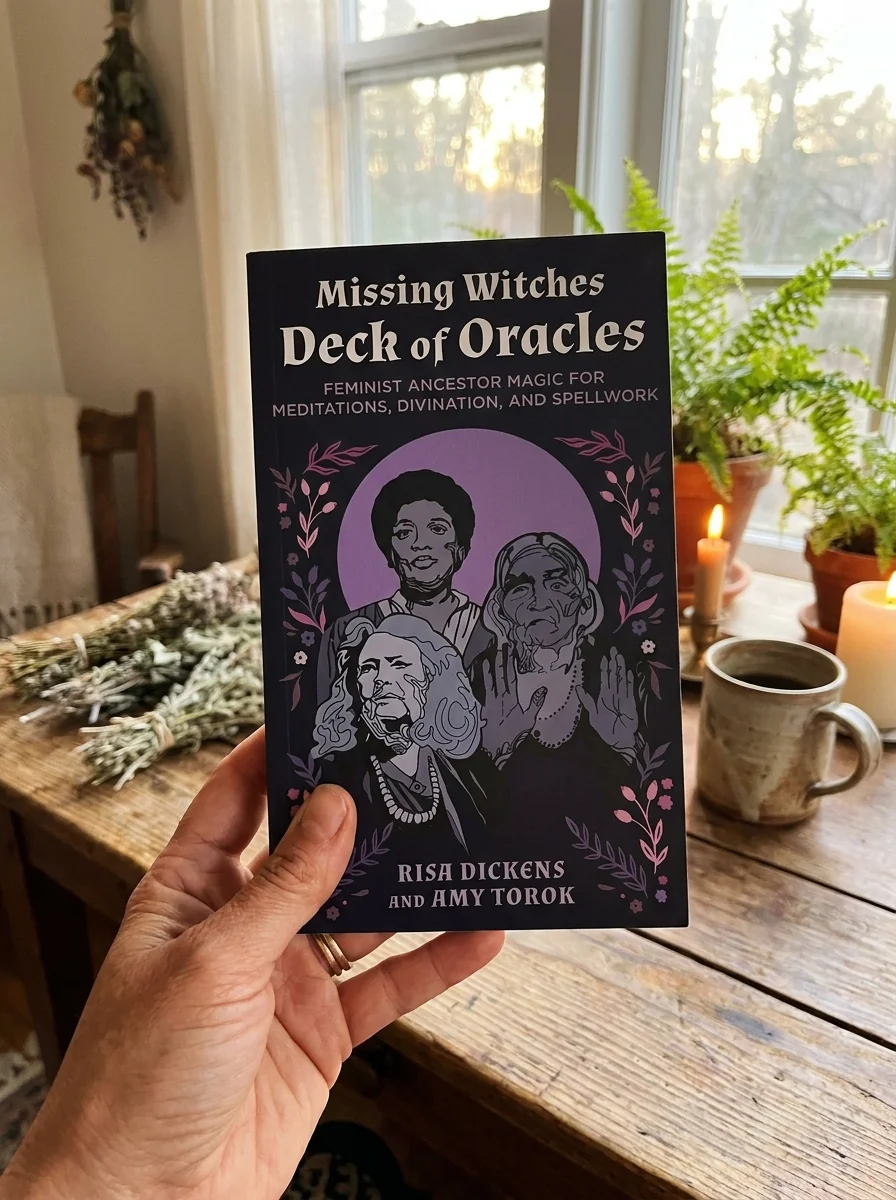 The Missing Witches Deck of Oracles: Feminist Ancestor Magic for Meditations, Divination, and Spellwork — photo 2