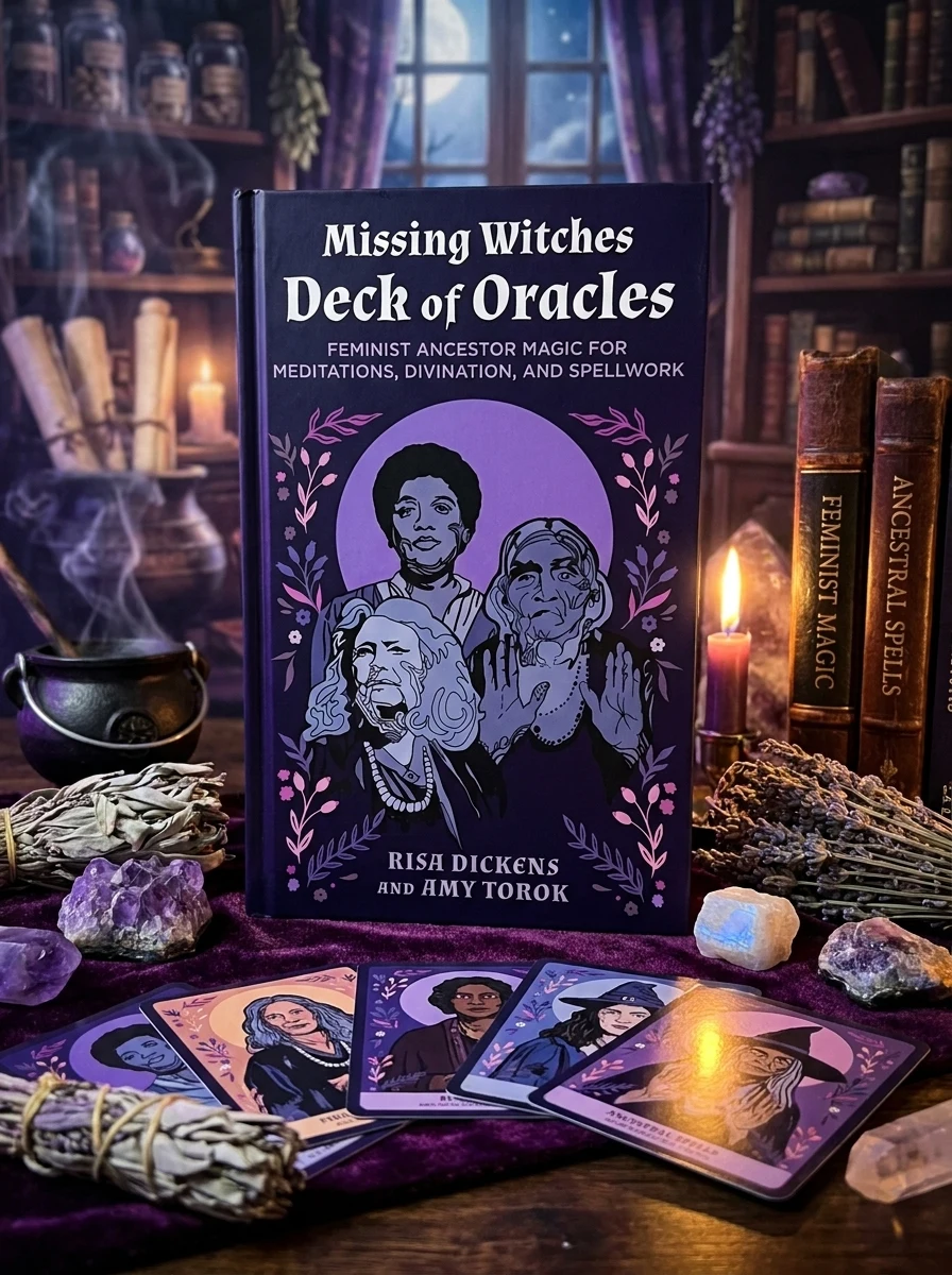 The Missing Witches Deck of Oracles: Feminist Ancestor Magic for Meditations, Divination, and Spellwork