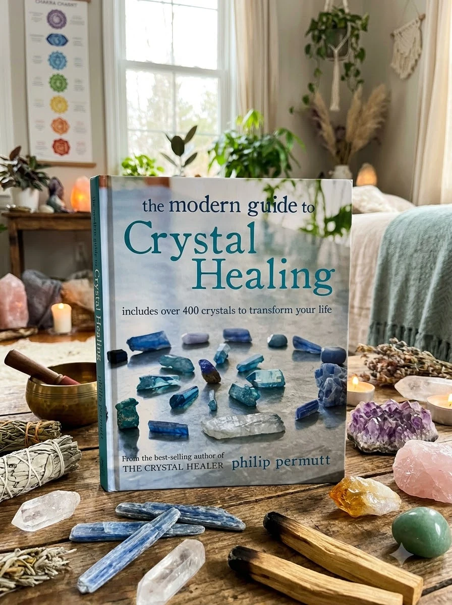 The Modern Guide to Crystal Healing: Includes Over 400 Crystals to Transform Your Life Permutt, Philip