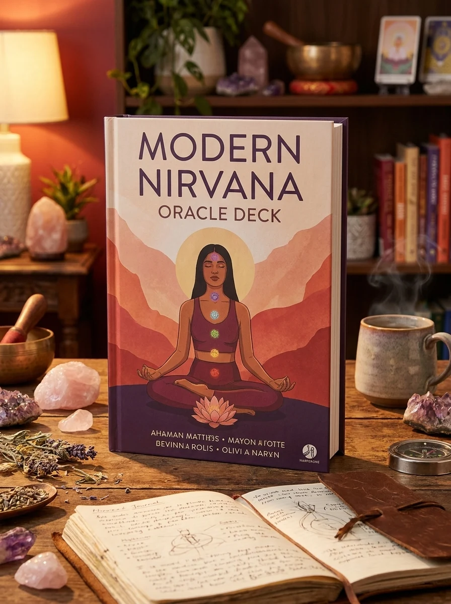 The Modern Nirvana Oracle Deck: Awaken Your Intuition and Deepen Your Awareness -50 Cards & Guidebook
