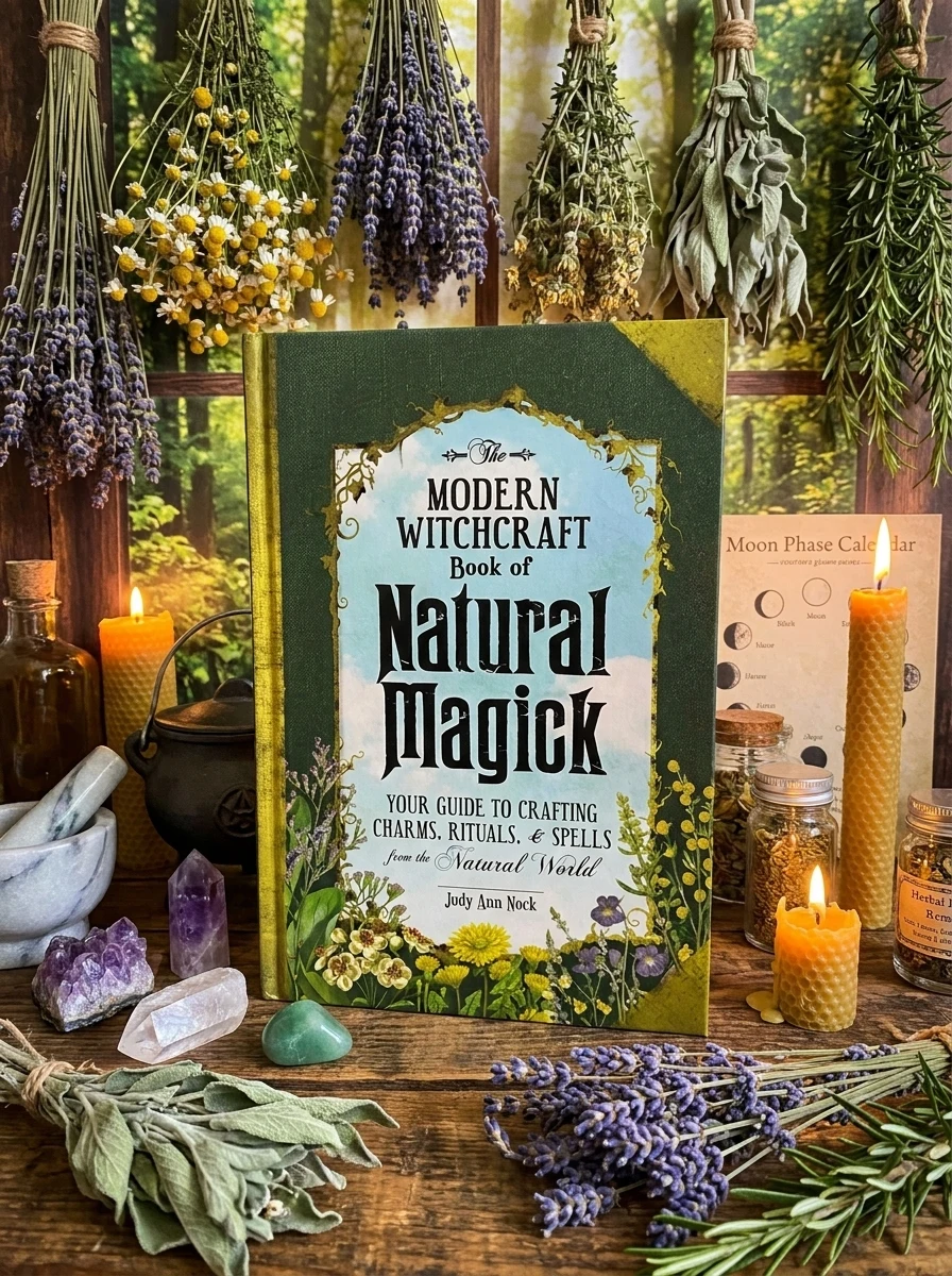 The Modern Witchcraft Book of Natural Magick: Your Guide to Crafting Charms, Rituals, and Spells from the Natural World Nock, Judy Ann