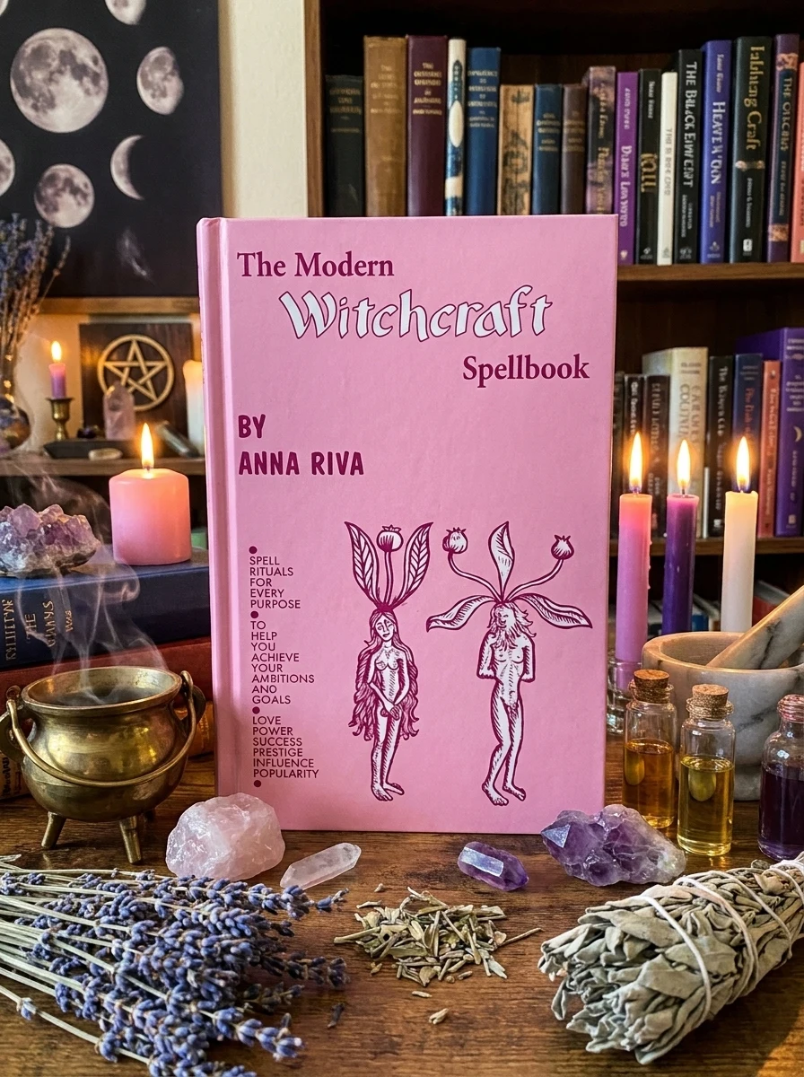 The Modern Witchcraft Spell-Book by Riva, Anna