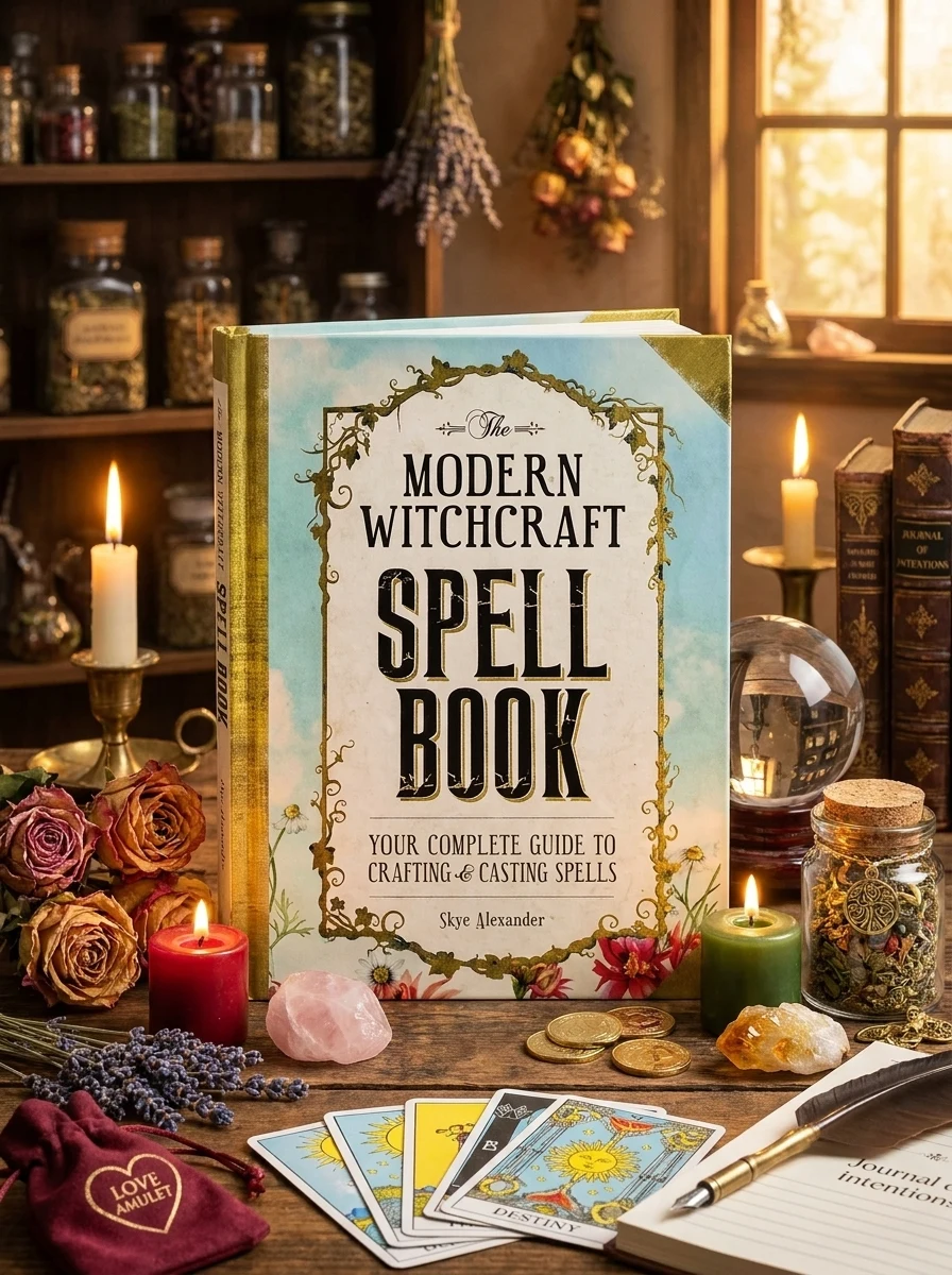 The Modern Witchcraft Spell Book: Your Complete Guide to Crafting and Casting Spells Alexander, Skye