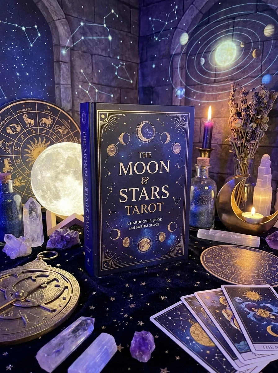 The Moon & Stars Tarot: Includes a Full Deck of 78 Specially Commissioned Tarot Cards and a 64-Page Illustrated Book