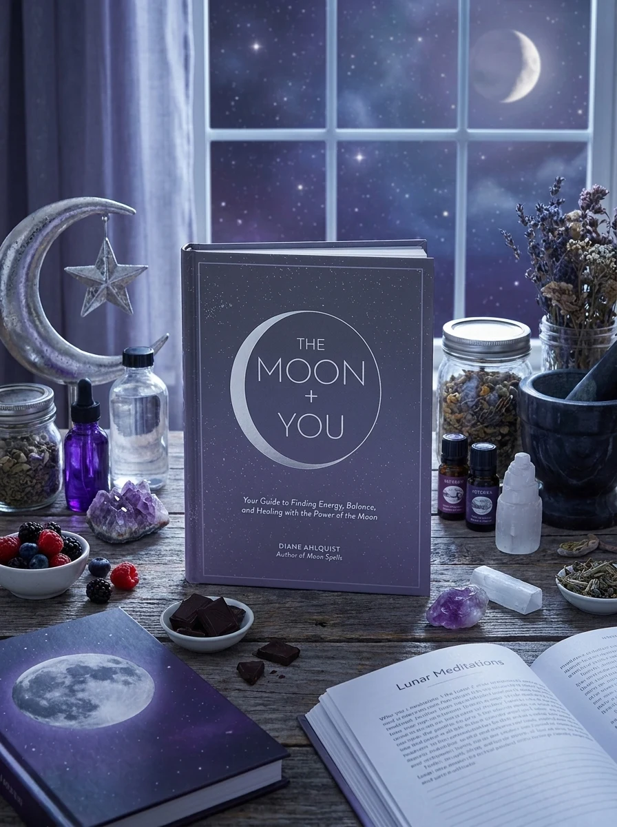 The Moon + You: Your Guide to Finding Energy, Balance, and Healing with the Power of the Moon Ahlquist, Diane