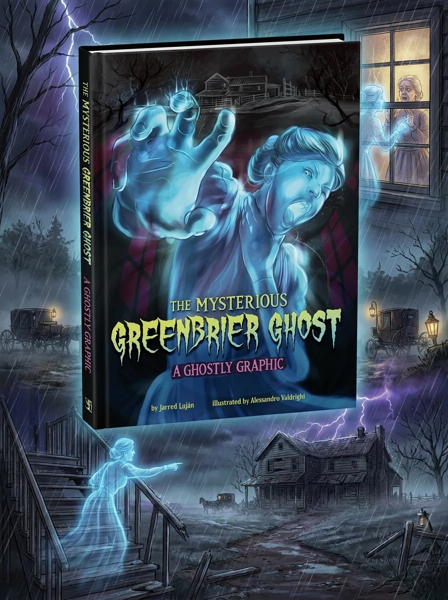 The Mysterious Greenbrier Ghost: A Ghostly Graphic Luján, Jarred