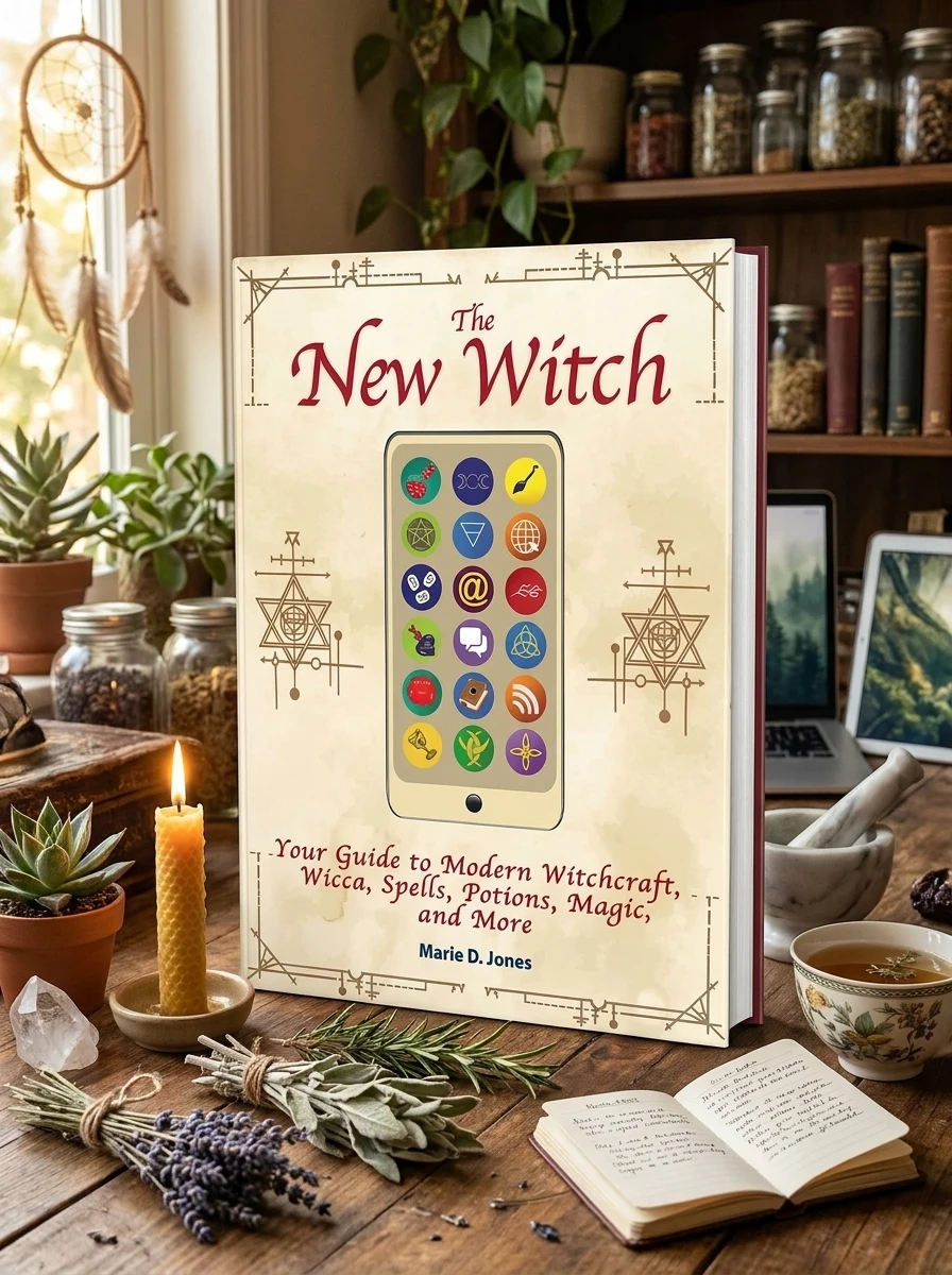 The New Witch: Your Guide to Modern Witchcraft, Wicca, Spells, Potions, Magic, and More - PGW Jones, Marie D