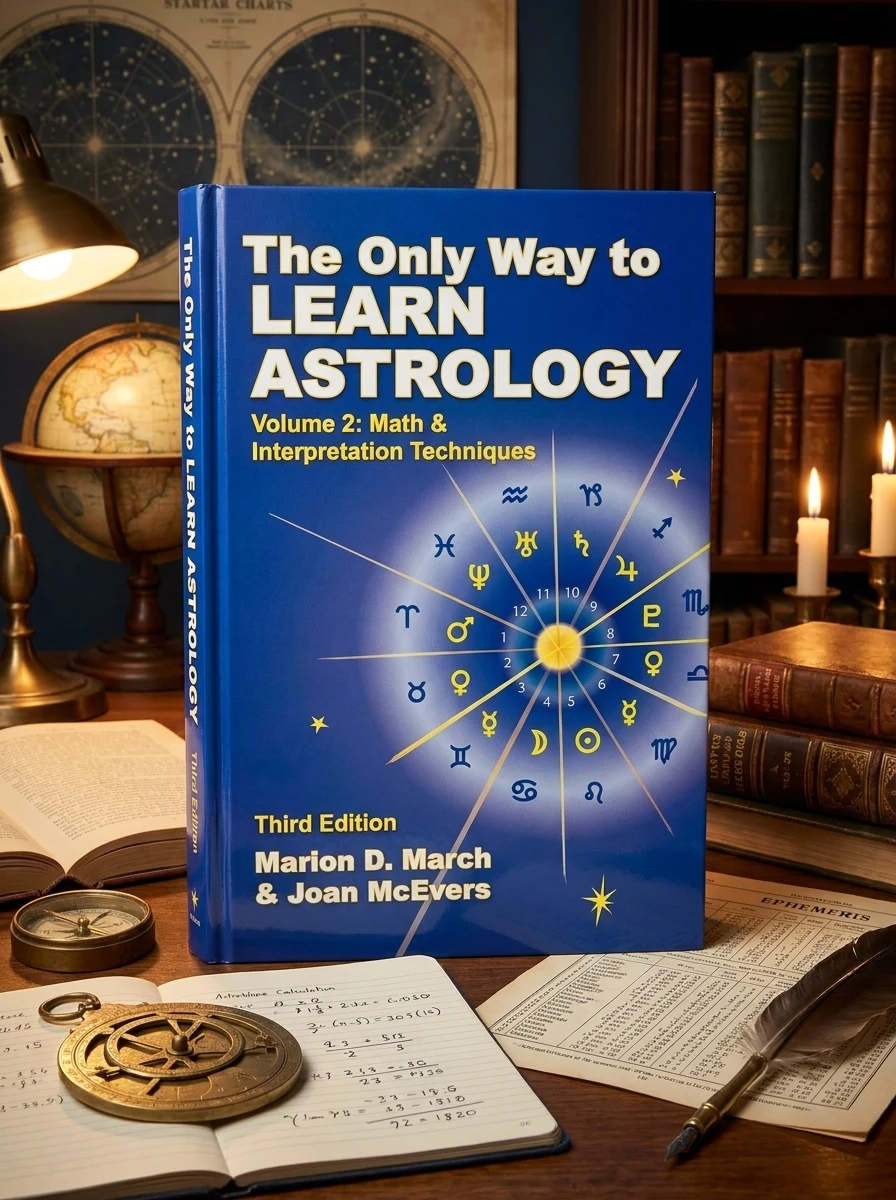 The Only Way to Learn about Astrology, Volume 2, Third Edition (/Tor Joanne O'Brien) March, Marion D