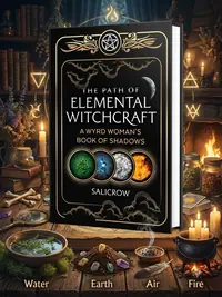 The Path of Elemental Witchcraft: A Wyrd Woman's Book of Shadows — photo 1