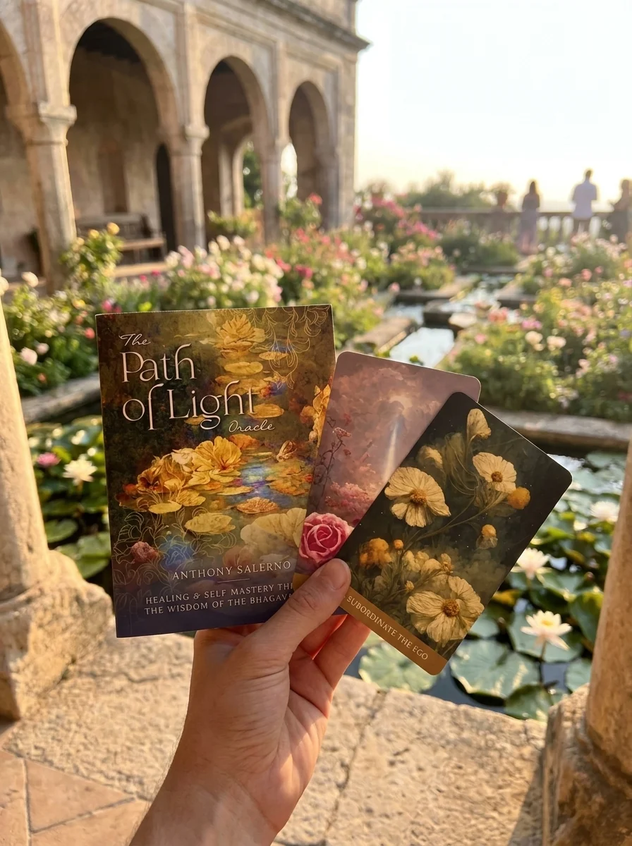 The Path of Light Oracle: Healing & Self-Mastery Through the Wisdom of the Bhagavad Gita — photo 2