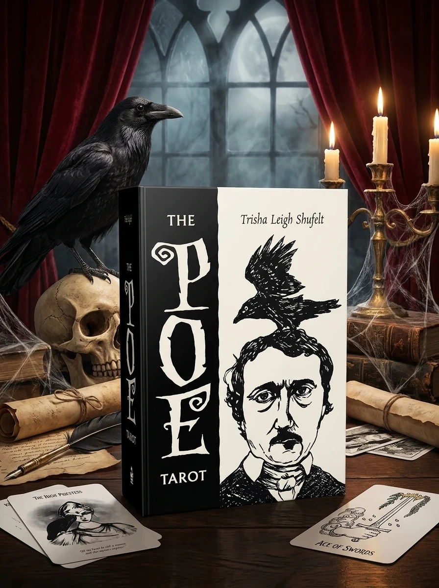 The Poe Tarot: (Tarot Kit Box Set with 78 Cards and Guide Book)