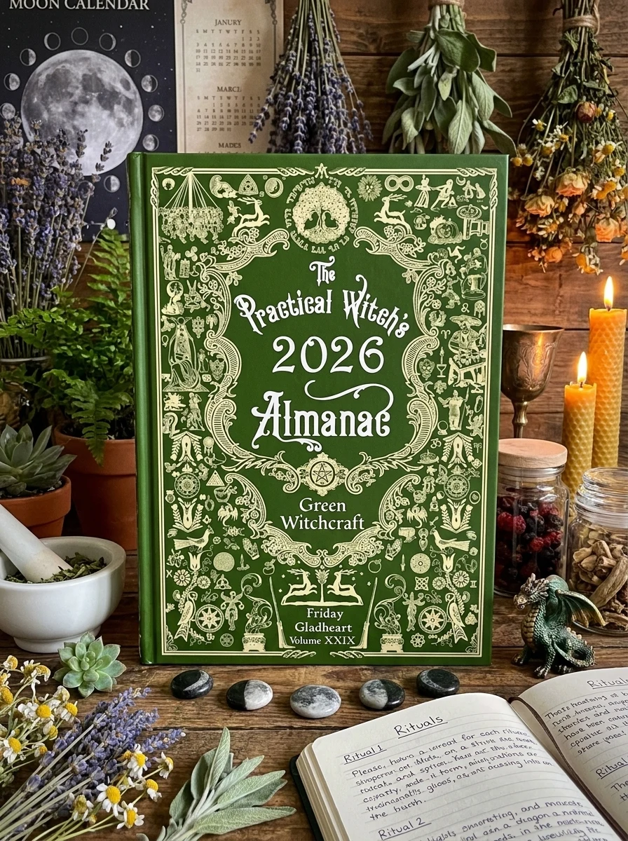 The Practical Witch's Almanac 2026: Green Witchcraft