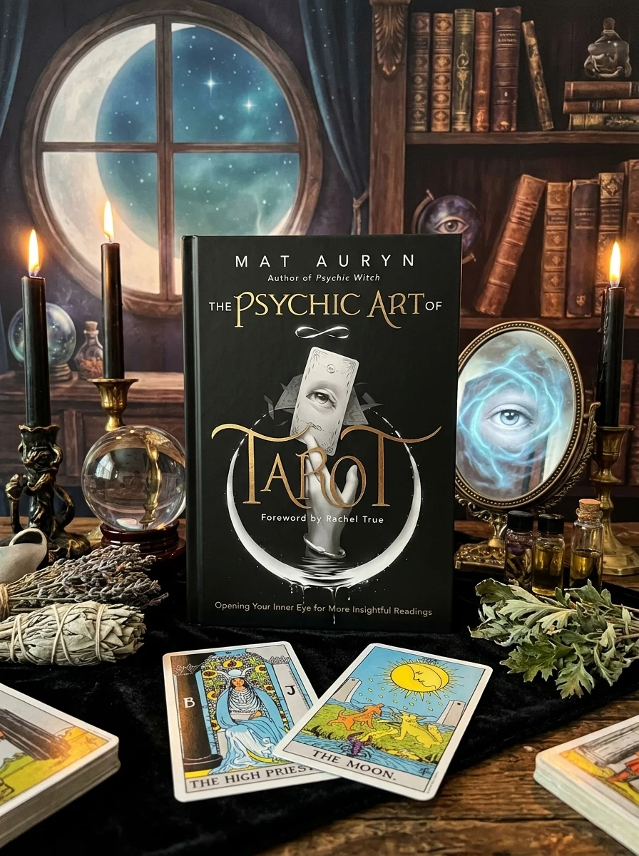 The Psychic Art of Tarot: Opening Your Inner Eye for More Insightful Readings Auryn, Mat