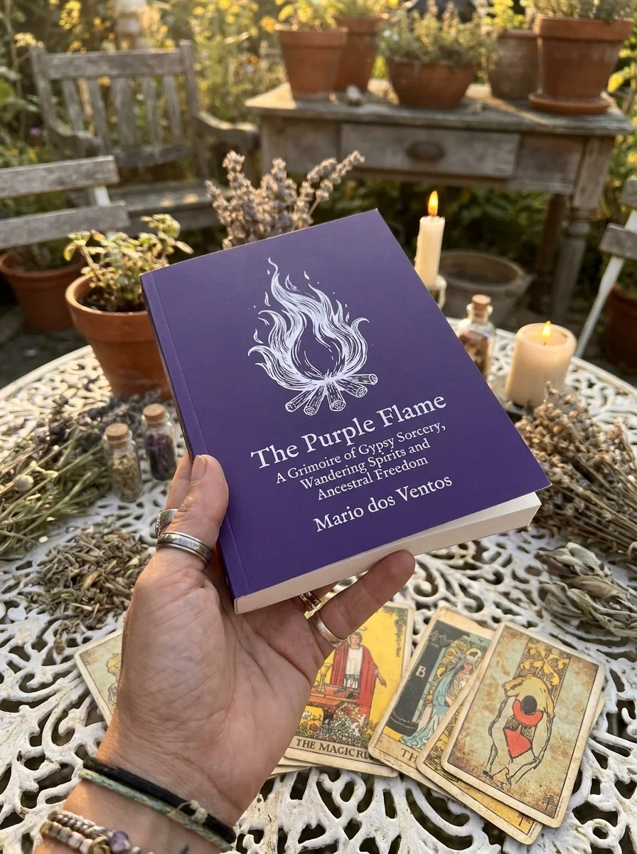 The Purple Flame: A Grimoire of Gypsy Sorcery, Wandering Spirits and Ancestral Freedom — photo 2