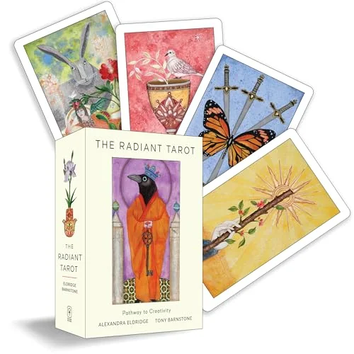 The Radiant Tarot: Pathway to Creativity (78 Cards, Full-Color Guide Book, Deluxe Keepsake Box) — photo 3