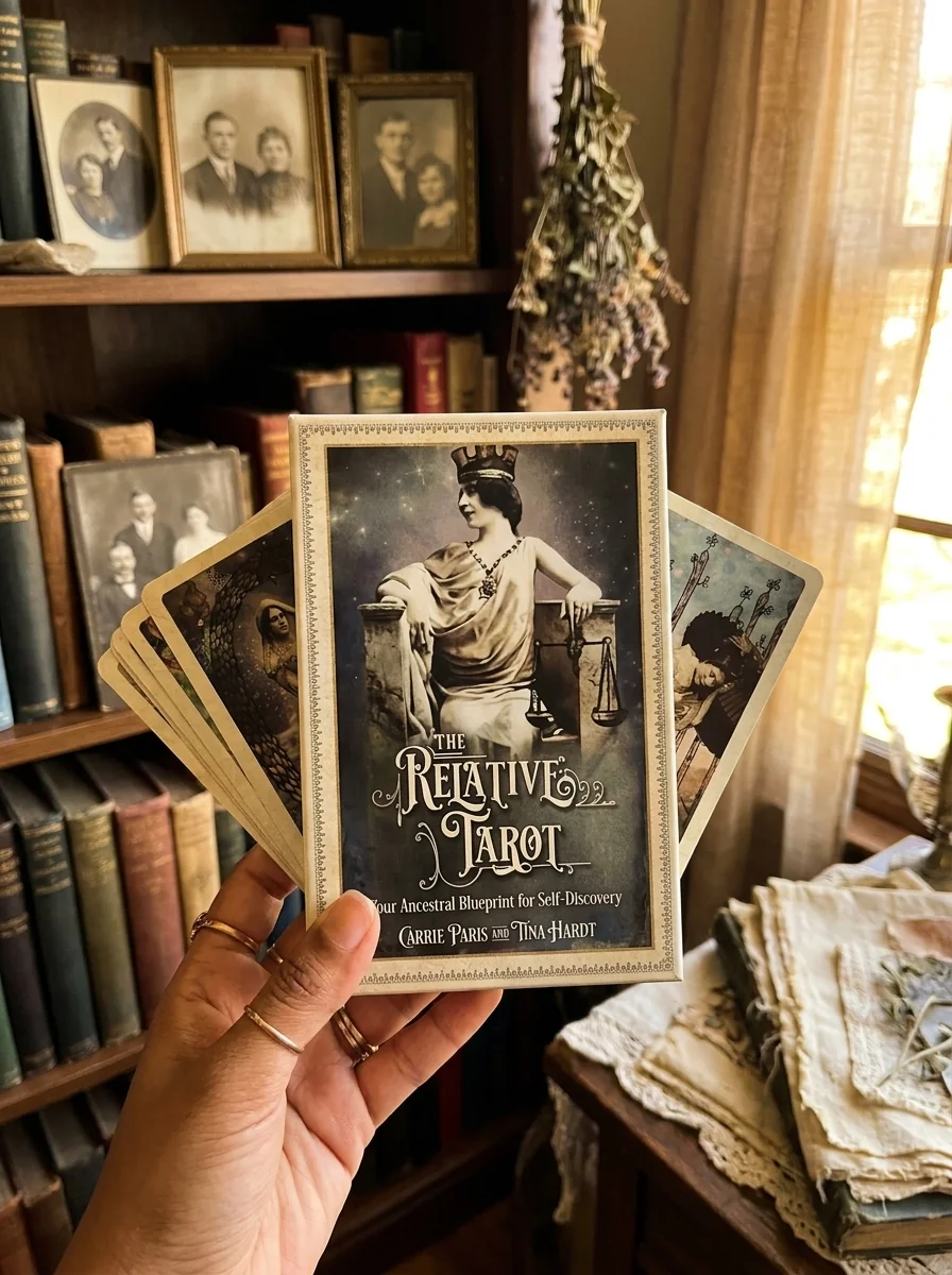 The Relative Tarot: Your Ancestral Blueprint for Self-Discovery (82 Cards and Full-Color Guidebook) — photo 2