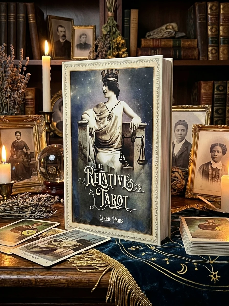 The Relative Tarot: Your Ancestral Blueprint for Self-Discovery (82 Cards and Full-Color Guidebook)