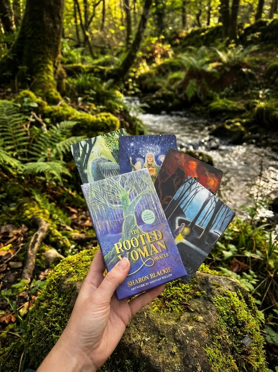 The Rooted Woman Oracle: A 53-Card Deck and Guidebook — photo 2