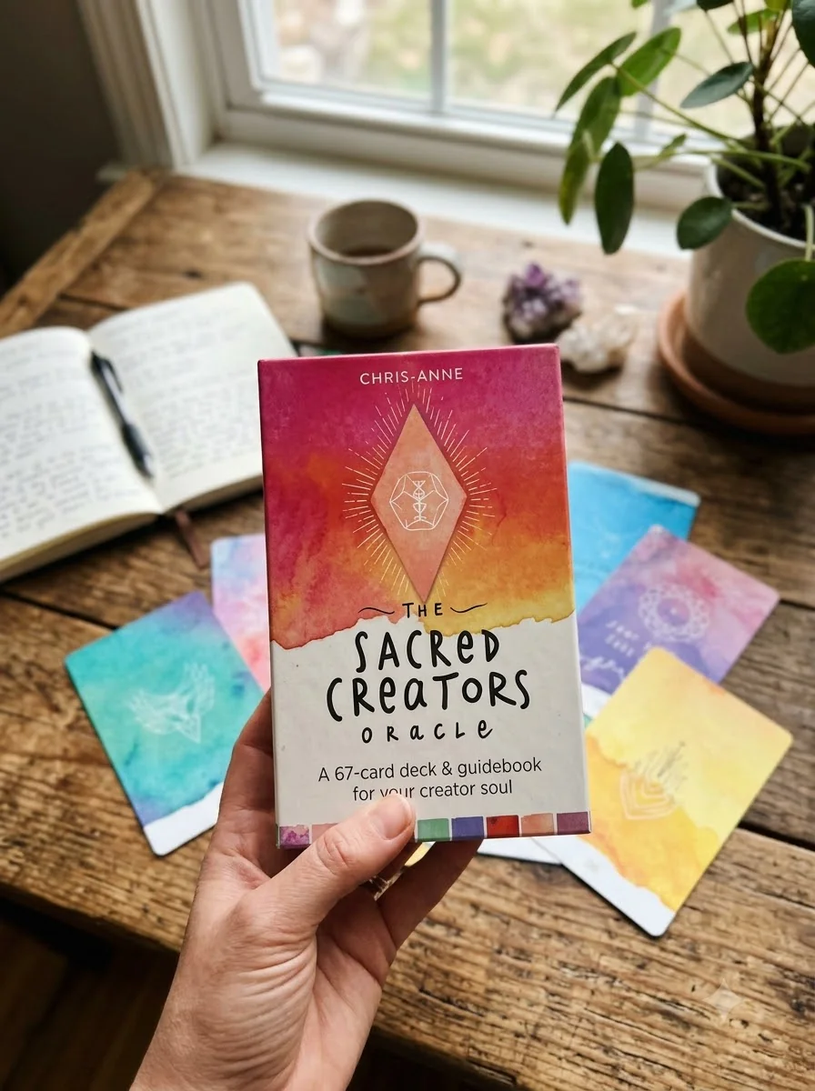 The Sacred Creators Oracle: A 67-Card Oracle Deck & Guidebook for Your Creator Soul — photo 2