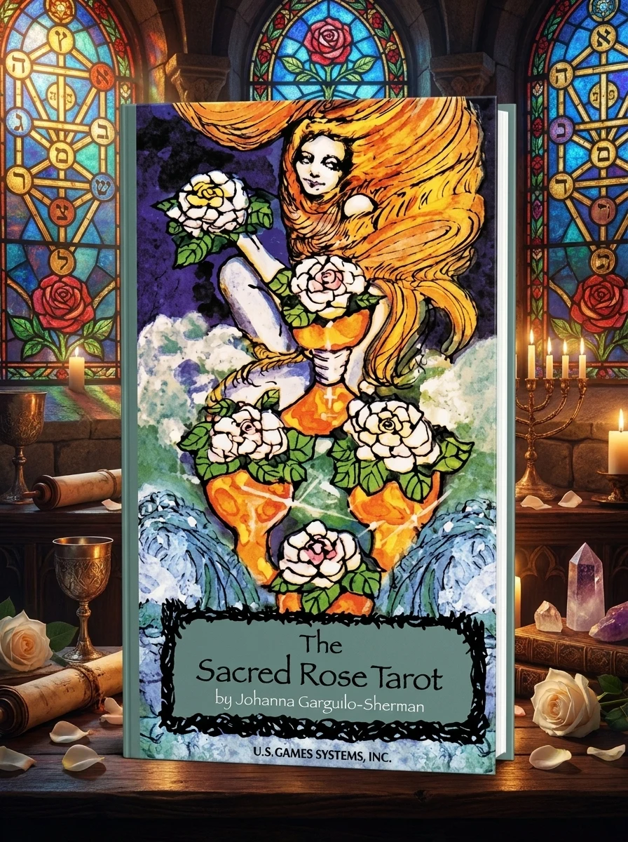 The Sacred Rose Tarot [With Instruction Booklet]