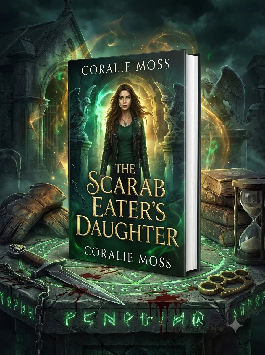 The Scarab Eater's Daughter: A Sister Witches Urban Fantasy #3 Moss, Coralie
