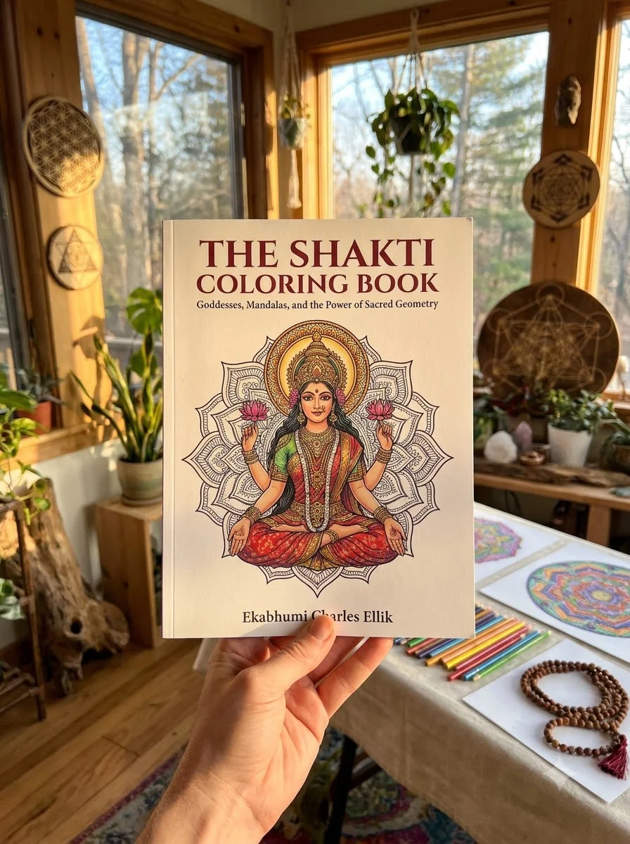 The Shakti Coloring Book: Goddesses, Mandalas, and the Power of Sacred Geometry — photo 2