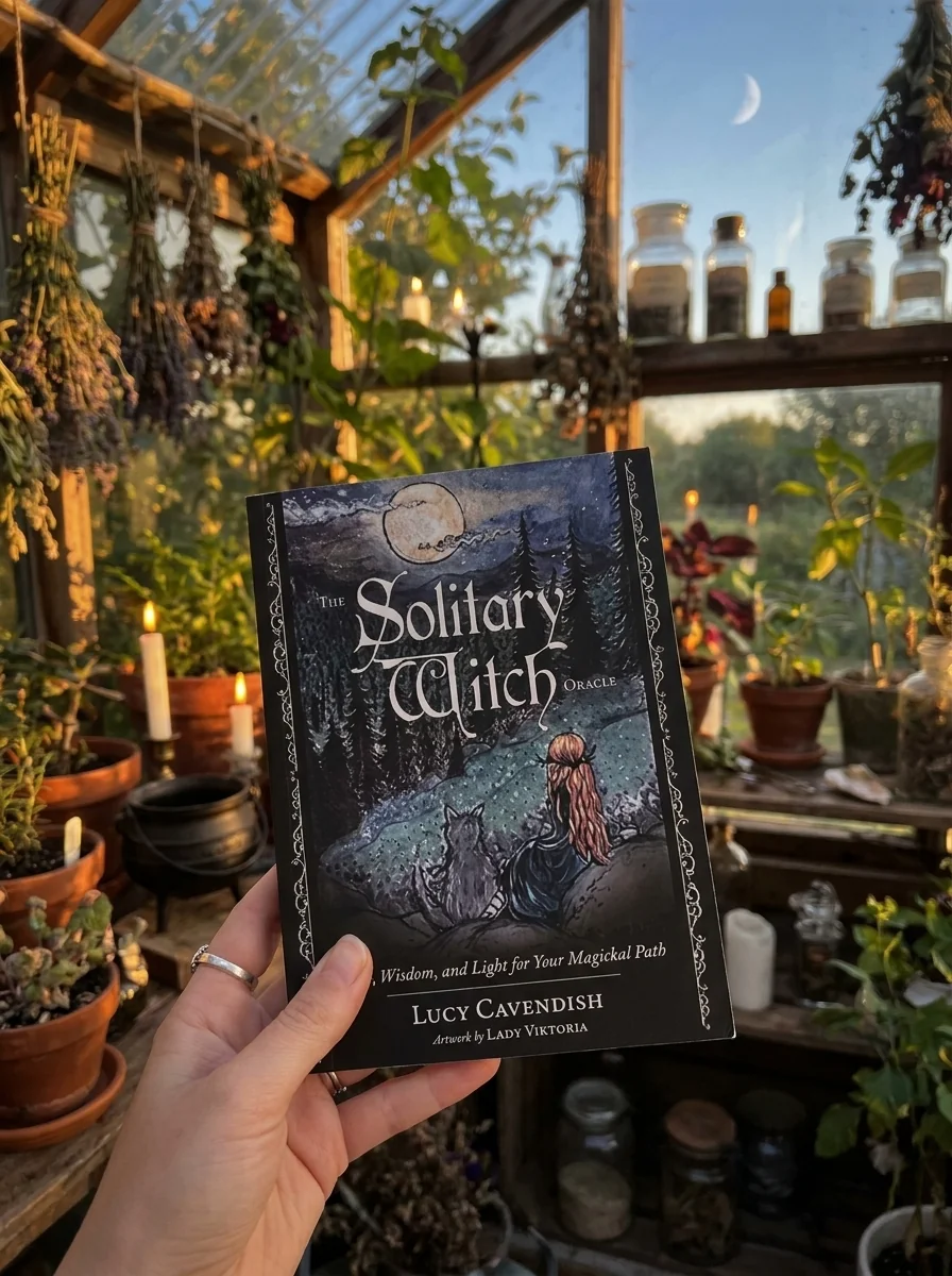 The Solitary Witch Oracle: Lore, Wisdom, and Light for Your Magickal Path — photo 2