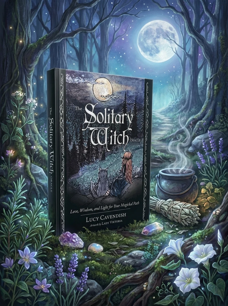 The Solitary Witch Oracle: Lore, Wisdom, and Light for Your Magickal Path
