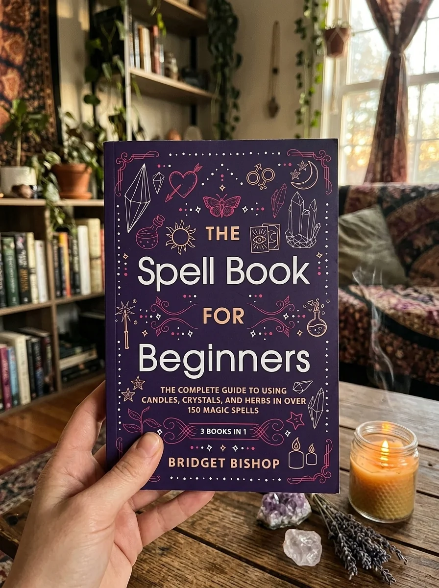 The Spell Book For Beginners: The Complete Guide to Using Candles, Crystals, and Herbs in Over 150 Magic Spells — photo 2