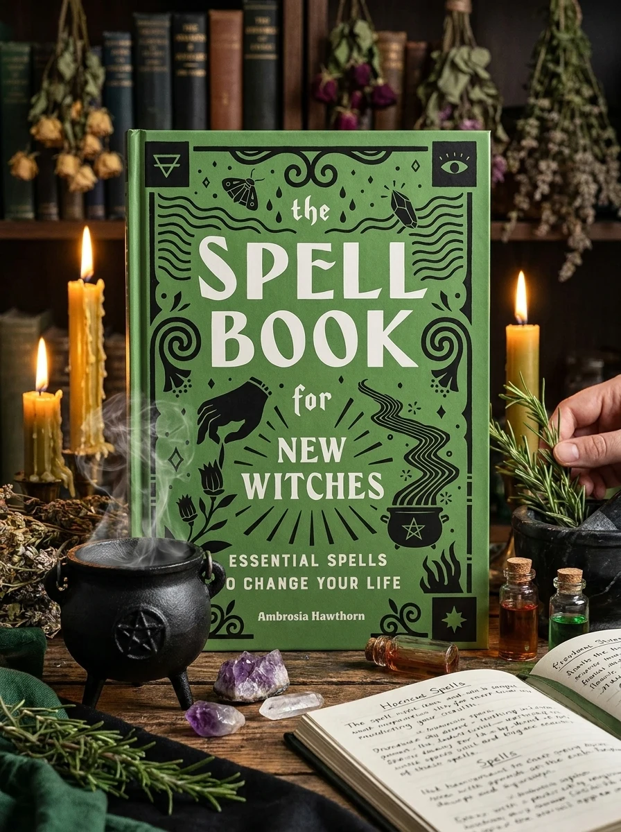 The Spell Book for New Witches: Essential Spells to Change Your Life