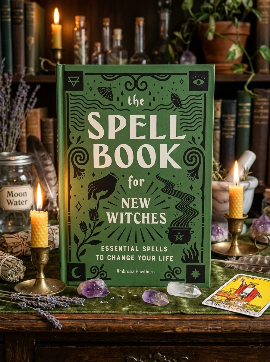 The Spell Book for New Witches: Essential Spells to Change Your Life