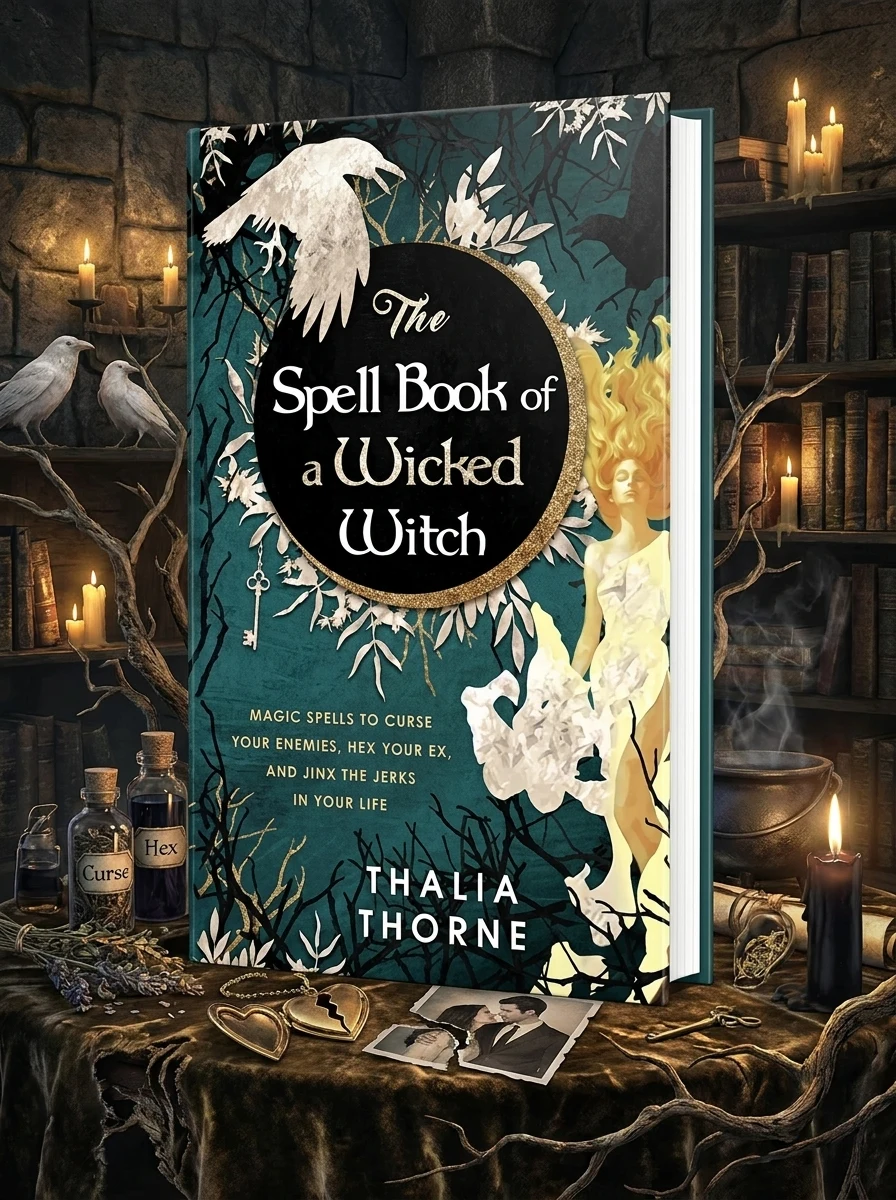 The Spell Book of a Wicked Witch: Magic Spells To Curse Your Enemies, Hex Your Ex, And Jinx The Jerks in Your Life
